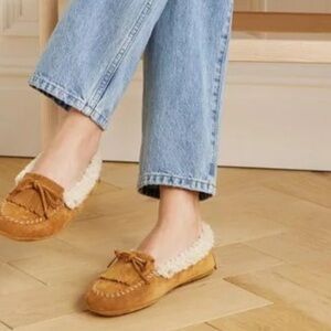 Bally Klemp Fur Moccasins